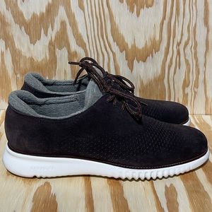 COLE HAAN  2.Zerogrand Line Lined Laser Wingtip Oxford Size 10.5